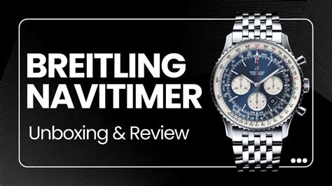 breitling navitimer unboxing|breitling navitimer models.